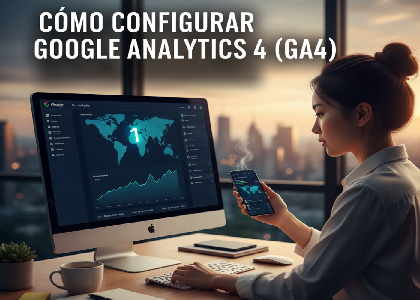 Cómo configurar Google Analytics 4 (GA4) desde cero (guía para principiantes)