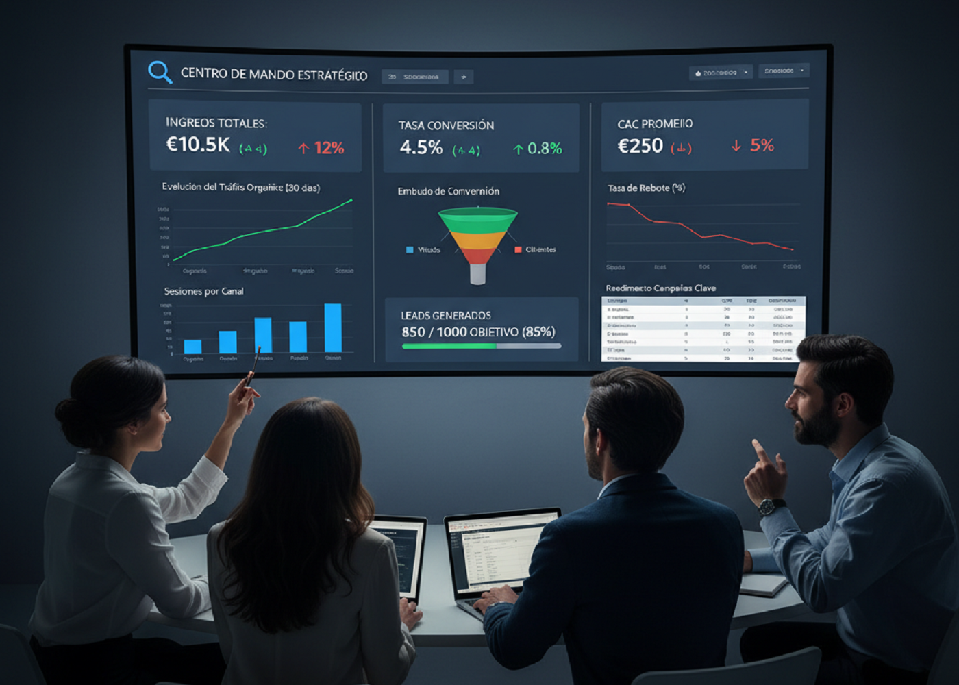 Cómo crear un dashboard de métricas útil en Looker Studio (o similar)