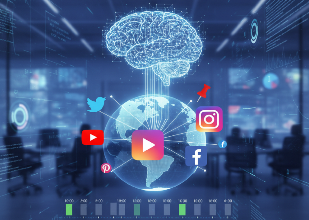 Cómo Usar la IA para Encontrar el Momento Perfecto en Redes Sociales
