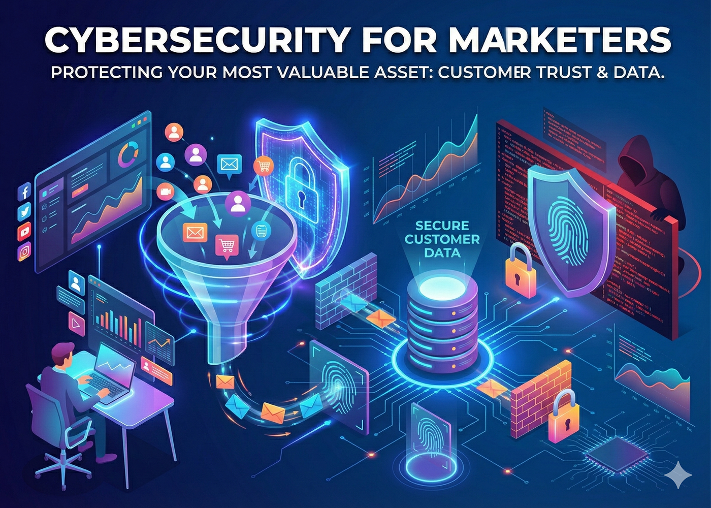 La importancia de la Ciberseguridad para marketers