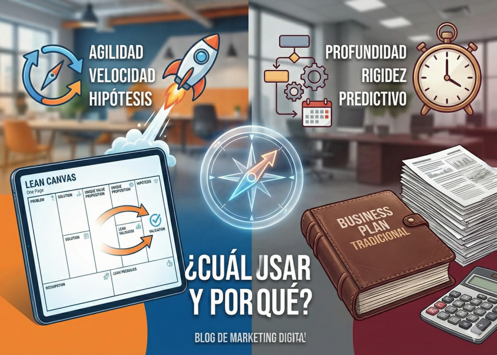 Lean Canvas vs. Business Plan tradicional