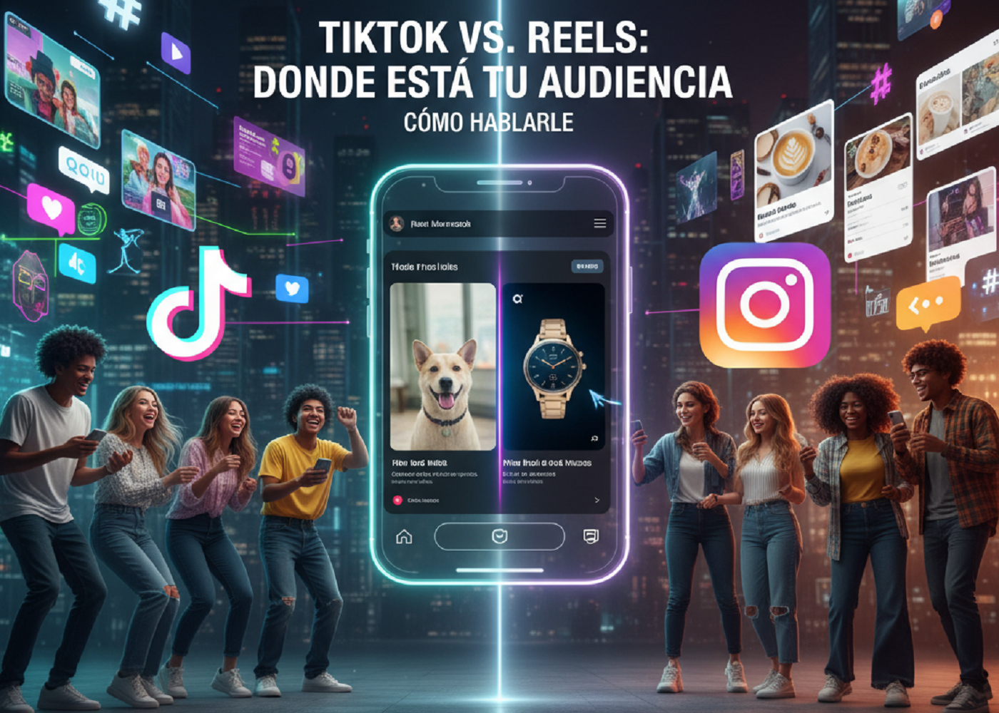 Publicidad en TikTok vs. Instagram Reels - Dónde está tu audiencia y cómo hablarle
