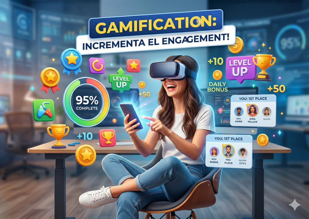 Gamificación: Cómo aplicarla para aumentar el Engagement