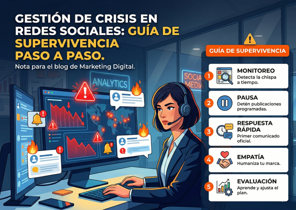 Gestión de Crisis en Redes Sociales: Guía de Supervivencia 2026
