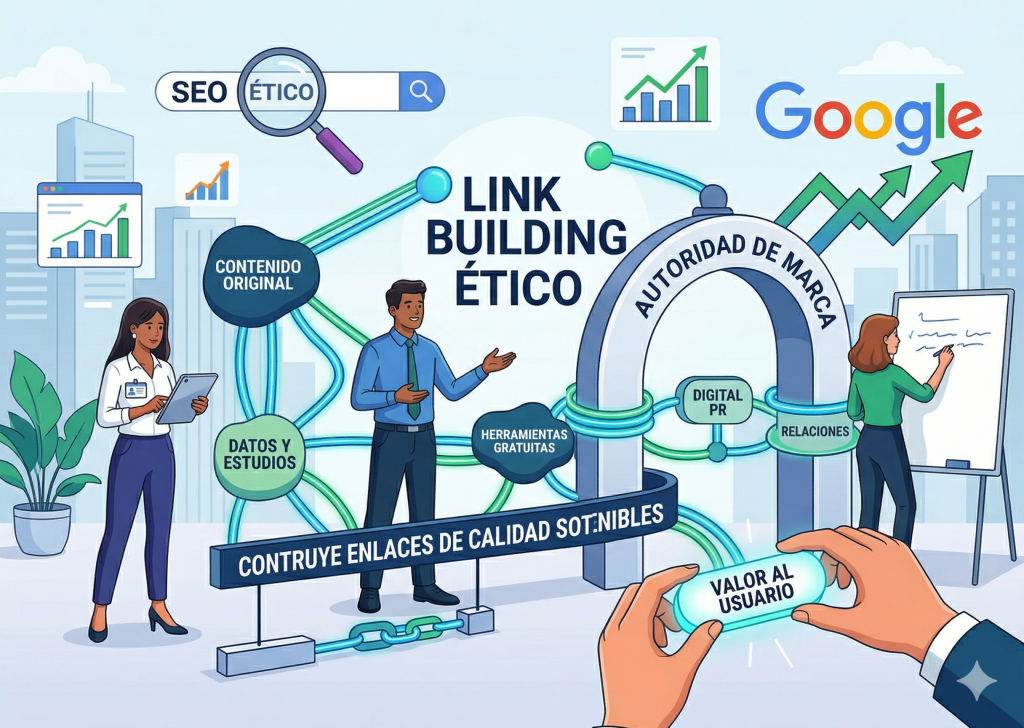Link building: Estrategias éticas para conseguir enlaces de calidad