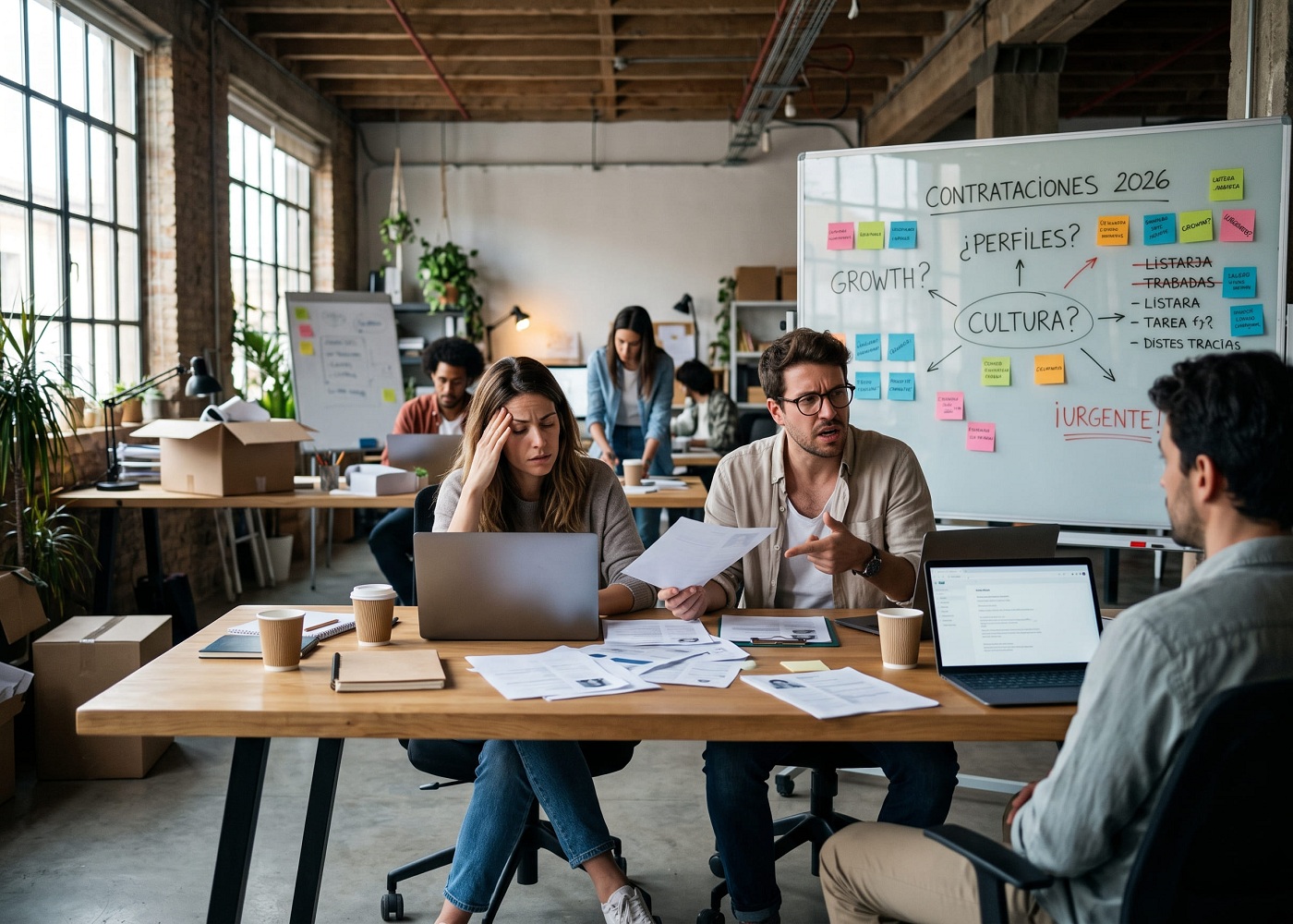 Errores comunes al contratar a tus primeros empleados en una startup